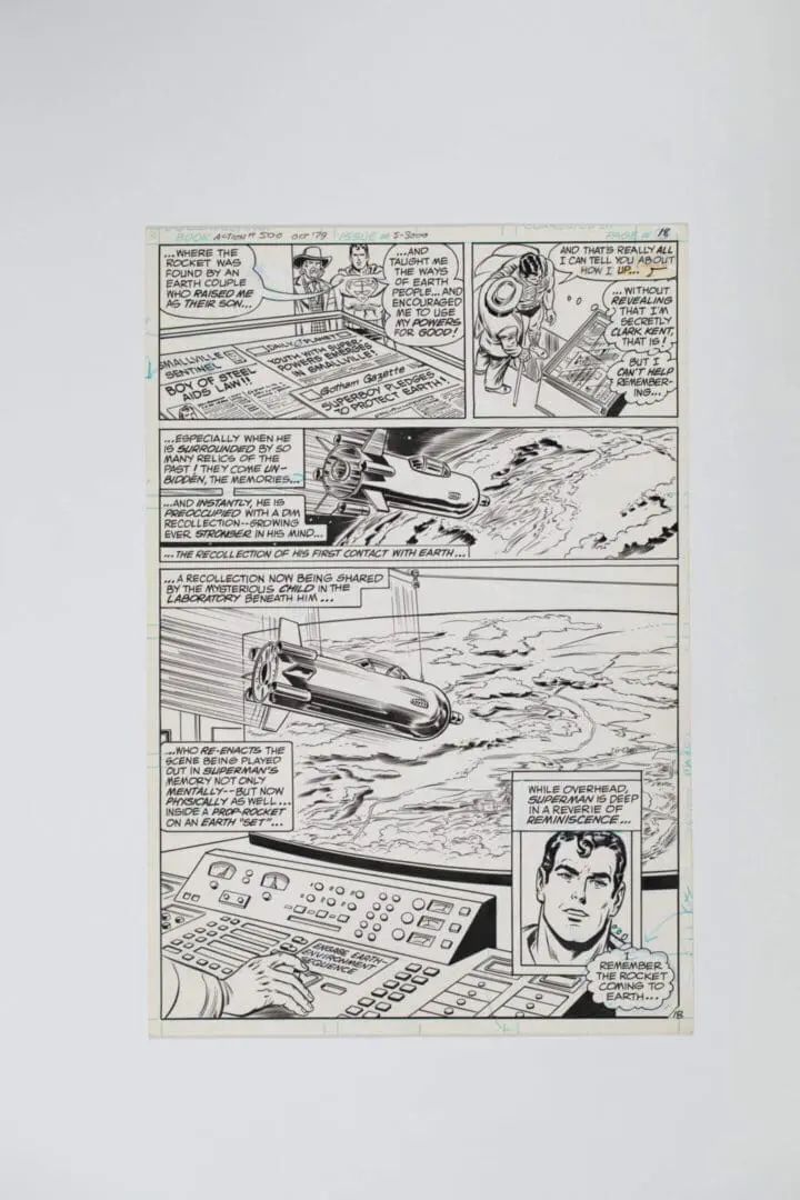Black-and-white comic page depicting a dramatic airplane scene with narrative text and character dialogue.