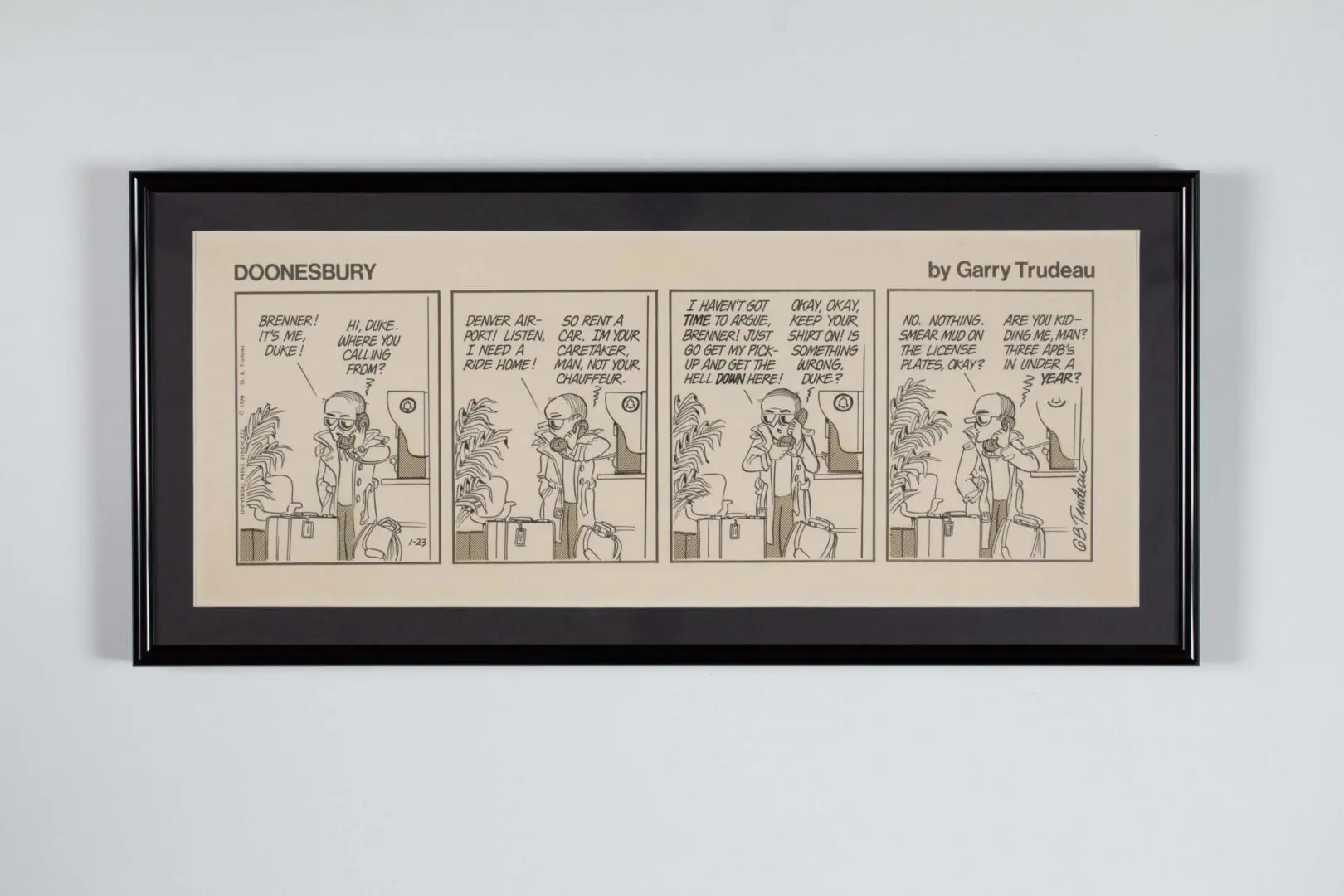 Comic strip showing a humorous conversation among characters in a grocery store.